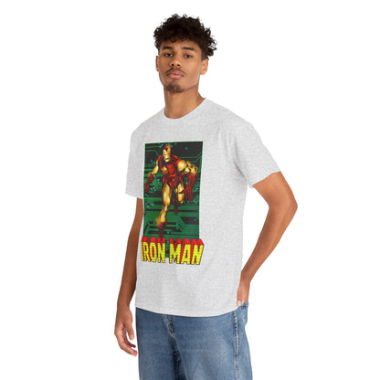 Iron Man T-Shirt - John Byrne Art - Tony Stark, Stark Industries - Avengers Member & Leader - Marvel Comics Armored Hero