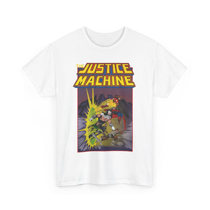 Justice Machine T-Shirt - John Byrne Art - Comico Comics