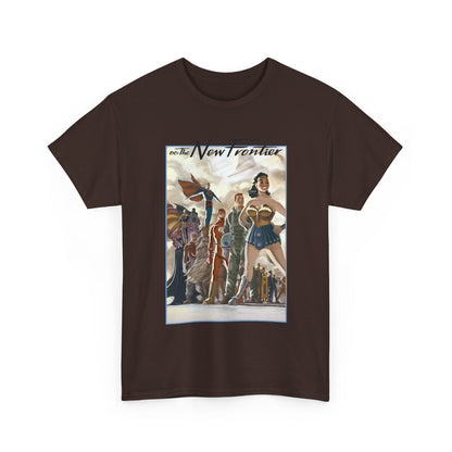 DC: The New Frontier T-Shirt - Darwyn Cooke Art - Superman, Wonder Woman, Flash, Batman - DC Comics