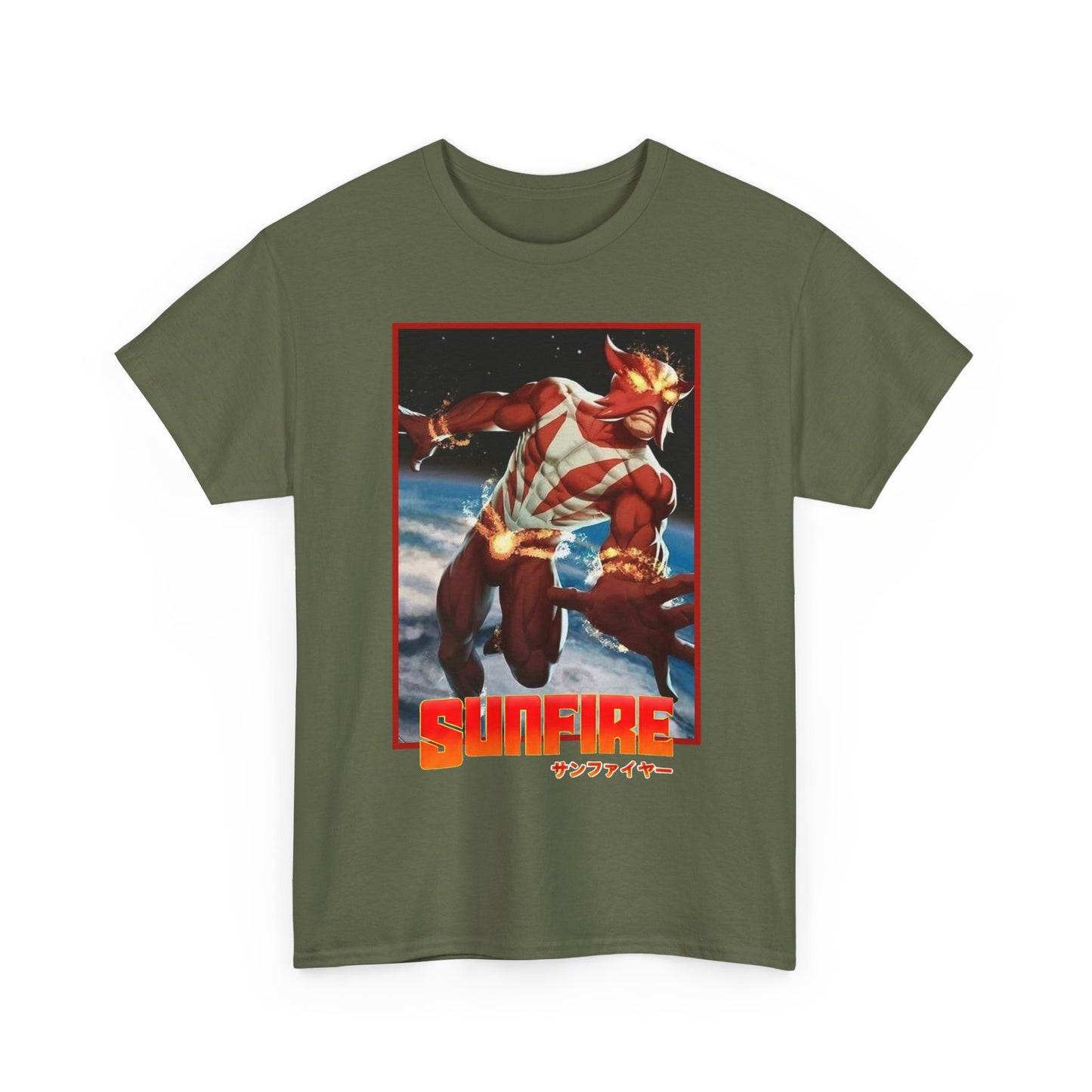 Sunfire T-Shirt - X-Men Member from Japan - Mutant - Shiro Yoshida - Marvel Comics