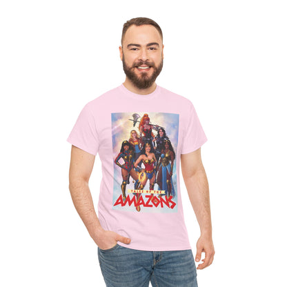 Tales of the Amazons T-Shirt - Nicola Scott Art - Wonder Woman, Wonder Girl, Troia, Nubia, Artemis, Queen Hippolyta, Yara Flor, Donna Troy - DC Comics
