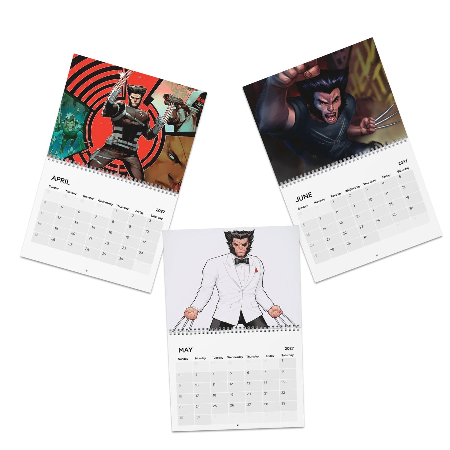 Wolverine Calendar (2027)