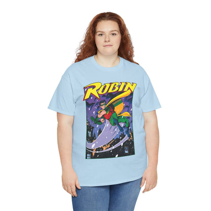 Robin T-Shirt - Tom Grummett Art - Tim Drake, Batman Family, Gotham City - DC Comics