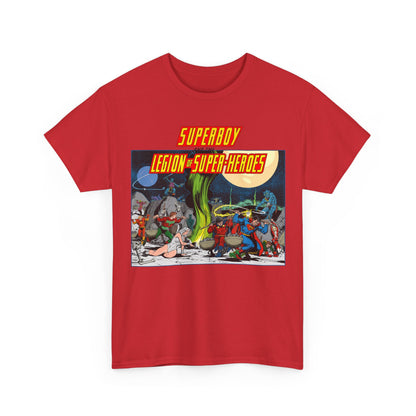 Superboy & Legion of Super-Heroes T-Shirt - Jim Starlin Art - DC Comics