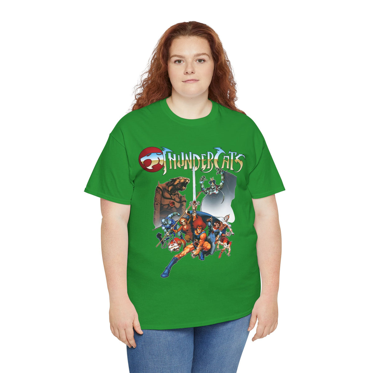 Thundercats T-Shirt - Lion-O, Panthro, Cheetara, Tygra, Snarf, WilyKit and WilyKat, Mumm-Ra