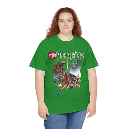 Thundercats T-Shirt - Lion-O, Panthro, Cheetara, Tygra, Snarf, WilyKit and WilyKat, Mumm-Ra