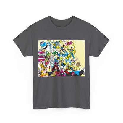 Who's Who in the DC Universe T-Shirt - George Perez Art - Black Lightning, Black Orchid - #3 Cover Art - DC Comics