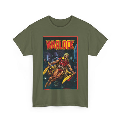 Warlock T-Shirt - Jim Starlin Art - Marvel Comics - Cosmic Superhero - The Enclave - Him