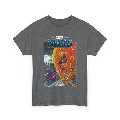 New Teen Titans T-Shirt - George Perez Art - Judas Contract - Deathstroke, Nightwing, Terra, Jericho, Raven, Cyborg, Wonder Girl - DC Comics