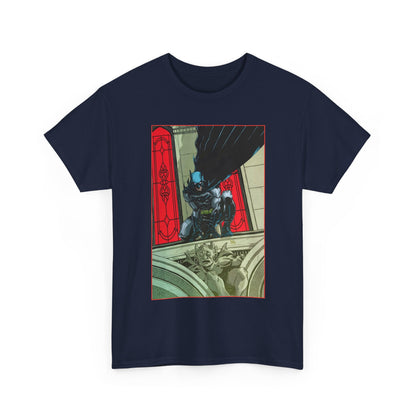 Batman T-Shirt - Cully Hamner Art - Batman Allies Secret Files Cover - Gotham Protector - And a Gargoyle! - DC Comics