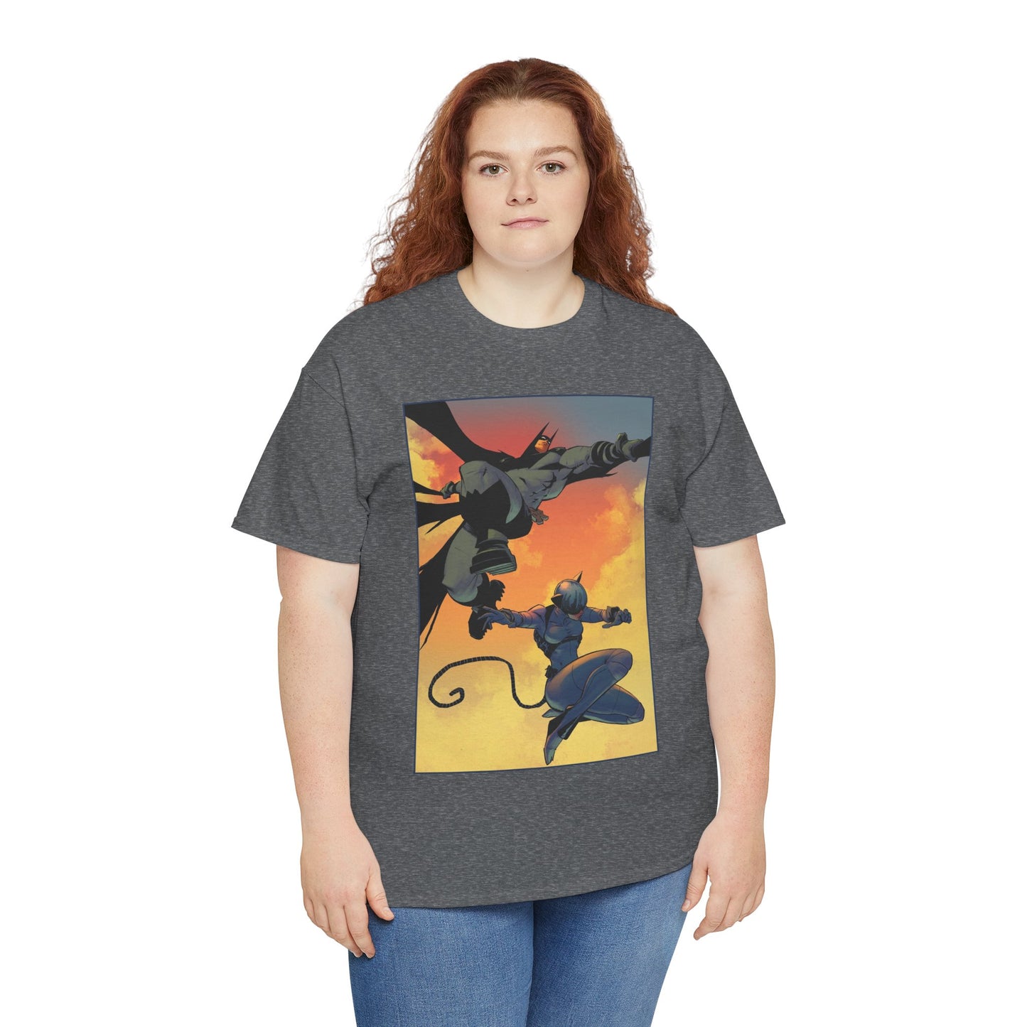 Absolute Batman & Absolute Catwoman T-Shirt - Nick Dragotta Art - DC Comics All-In