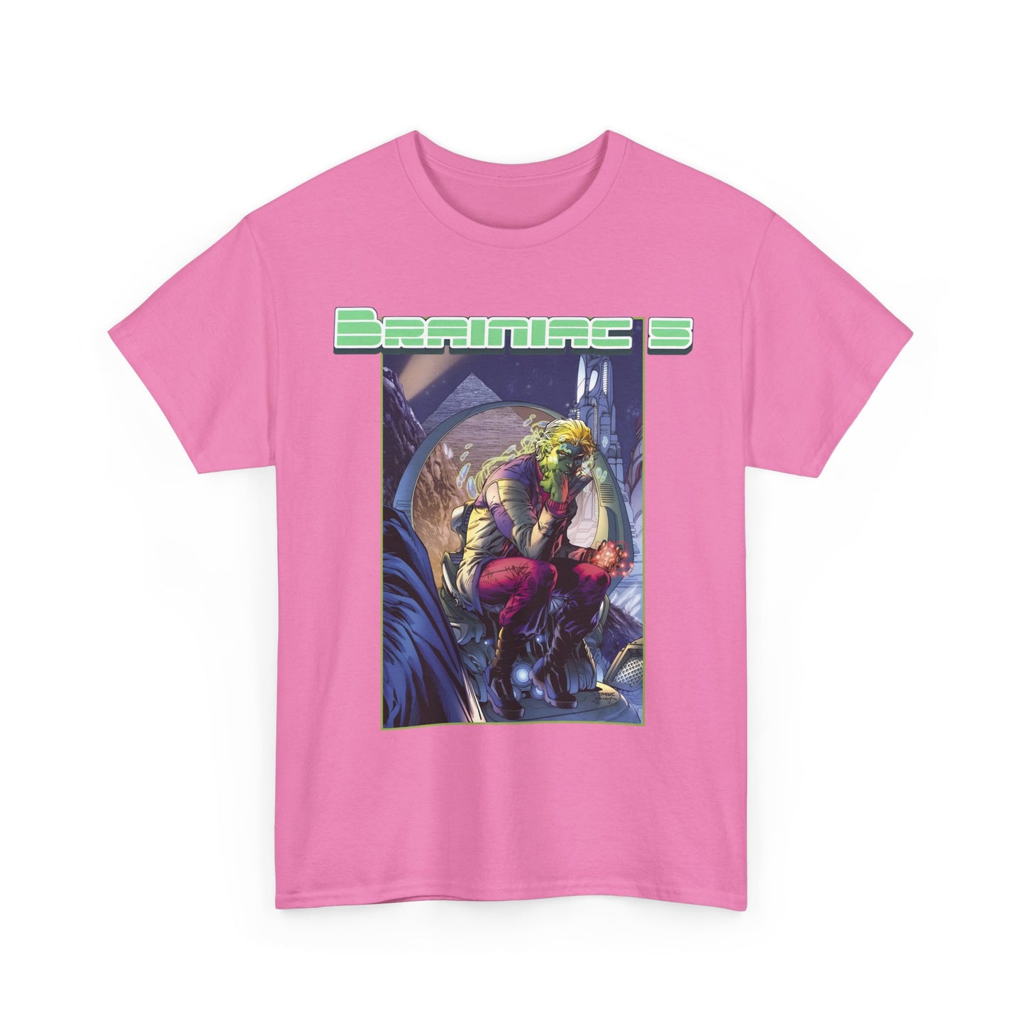 Brainiac 5 T-Shirt - Jim Lee Art - Legion of Super-Heroes Member - DC Comics