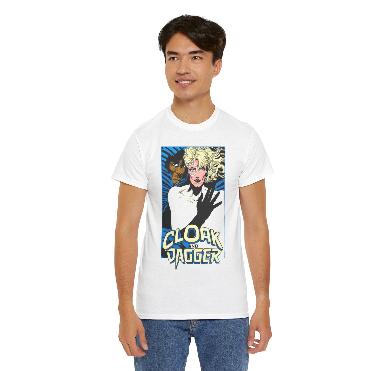 Cloak & Dagger T-Shirt - Popular 1980 Comic Book Duo - Marvel Comics