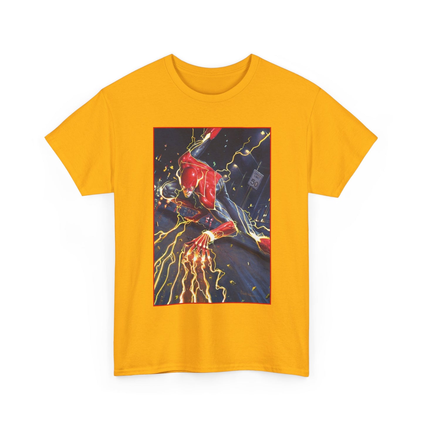 Flash T-Shirt - Davide Paratore Art - DC Comics
