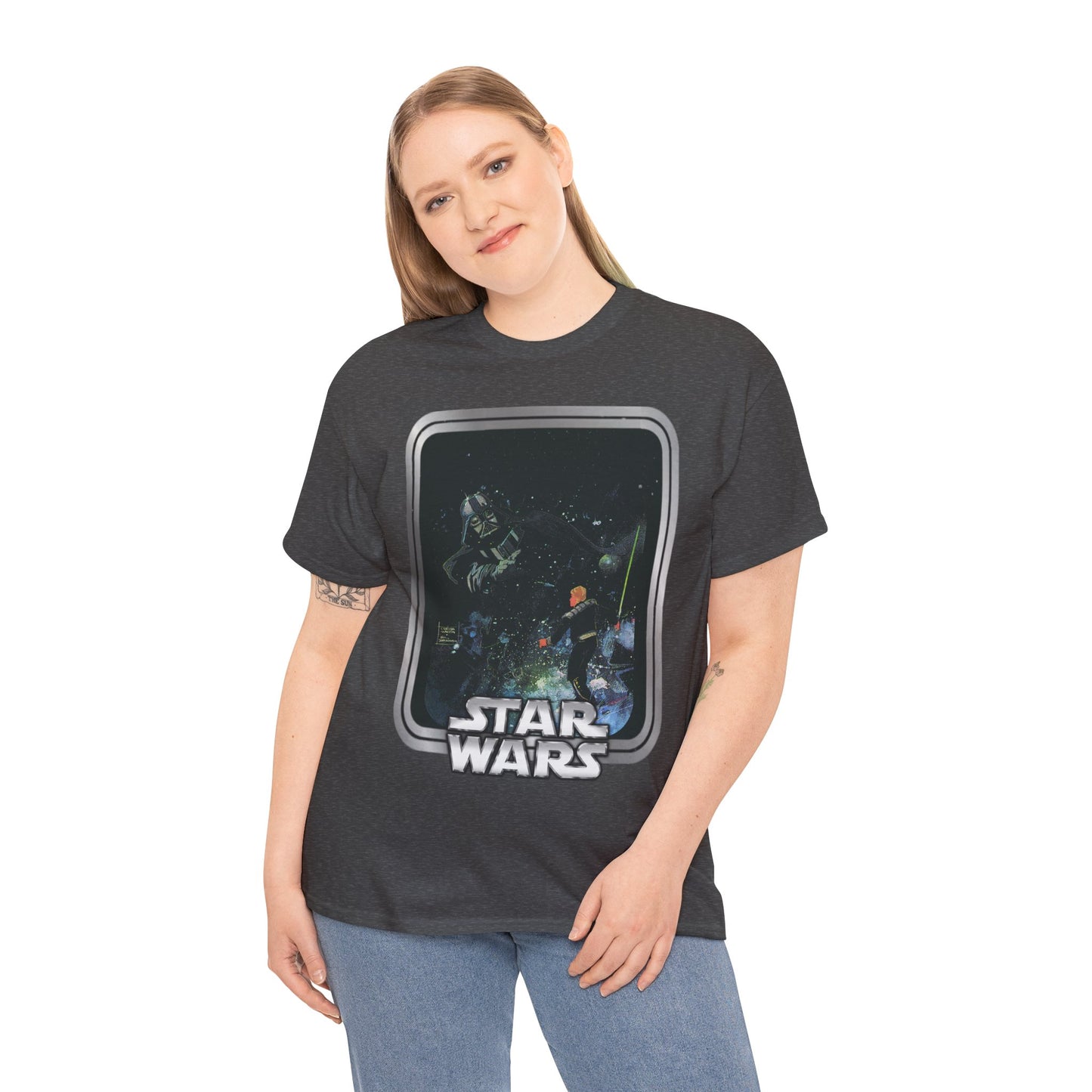 Luke Skywalker & Darth Vader T-Shirt - Star Wars Marvel Comics Art
