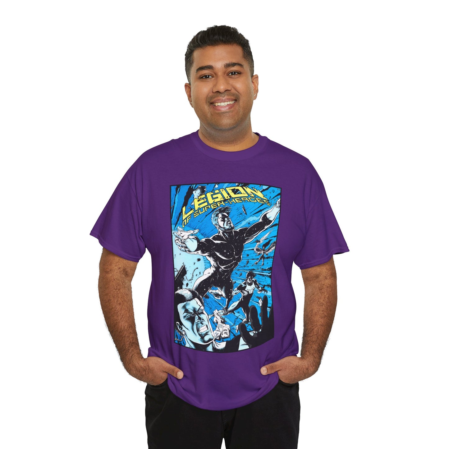 Legion of Super-Heroes T-Shirt - Steve Lightle Art - DC Comics - Starboy, Thom Kallor