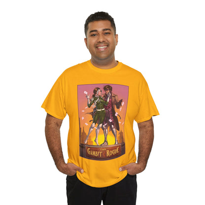 Gambit & Rogue T-Shirt - Mike Choi Art - Popular X-Men Members - Marvel Comics