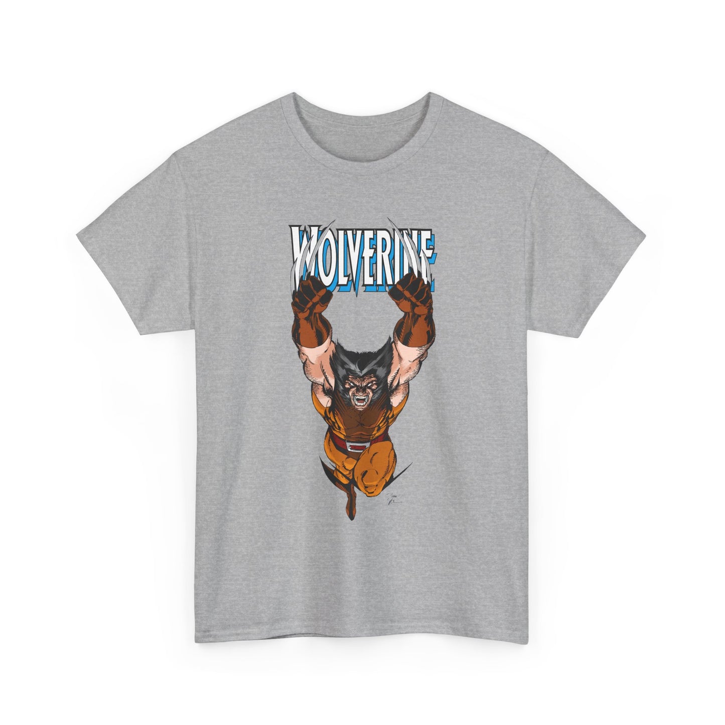 Wolverine T-Shirt - Jim Lee Art - X-Men Mutant, Member & Leader - Logan - Marvel Comics