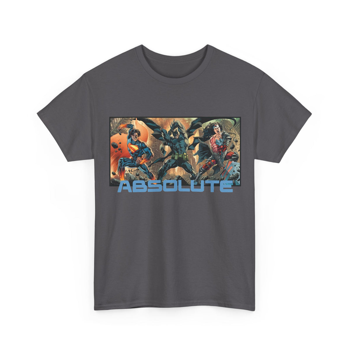 Absolute Trinity T-Shirt - Bryan Hitch Art - Batman, Superman, Wonder Woman - DC Comics