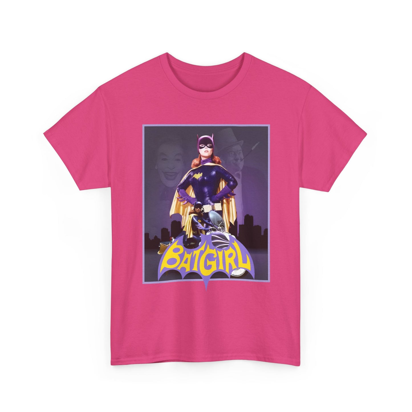 Batgirl 66 T-Shirt - Yvonne Craig - DC Comics - 1960s TV - Batman, Bruce Wayne, Joker, Penguin