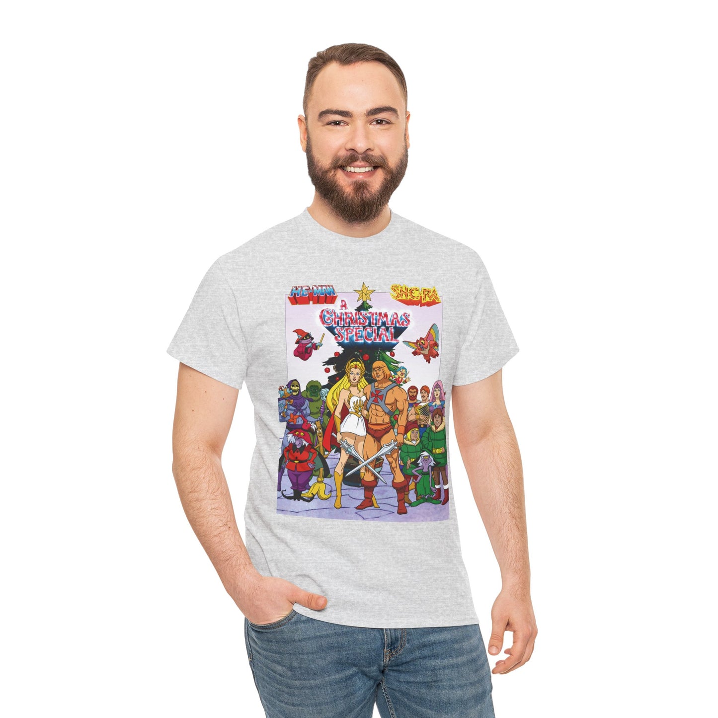 He-Man & She-Ra: A Christmas Special T-Shirt - Masters of the Universe, Princess of Power - Skeletor, Fisto, Orko, Kowl, Madame Razz - Filmation
