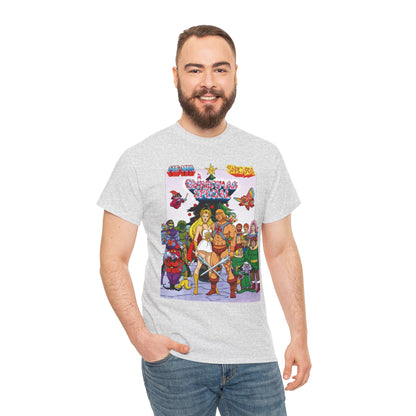 He-Man & She-Ra: A Christmas Special T-Shirt - Masters of the Universe, Princess of Power - Skeletor, Fisto, Orko, Kowl, Madame Razz - Filmation