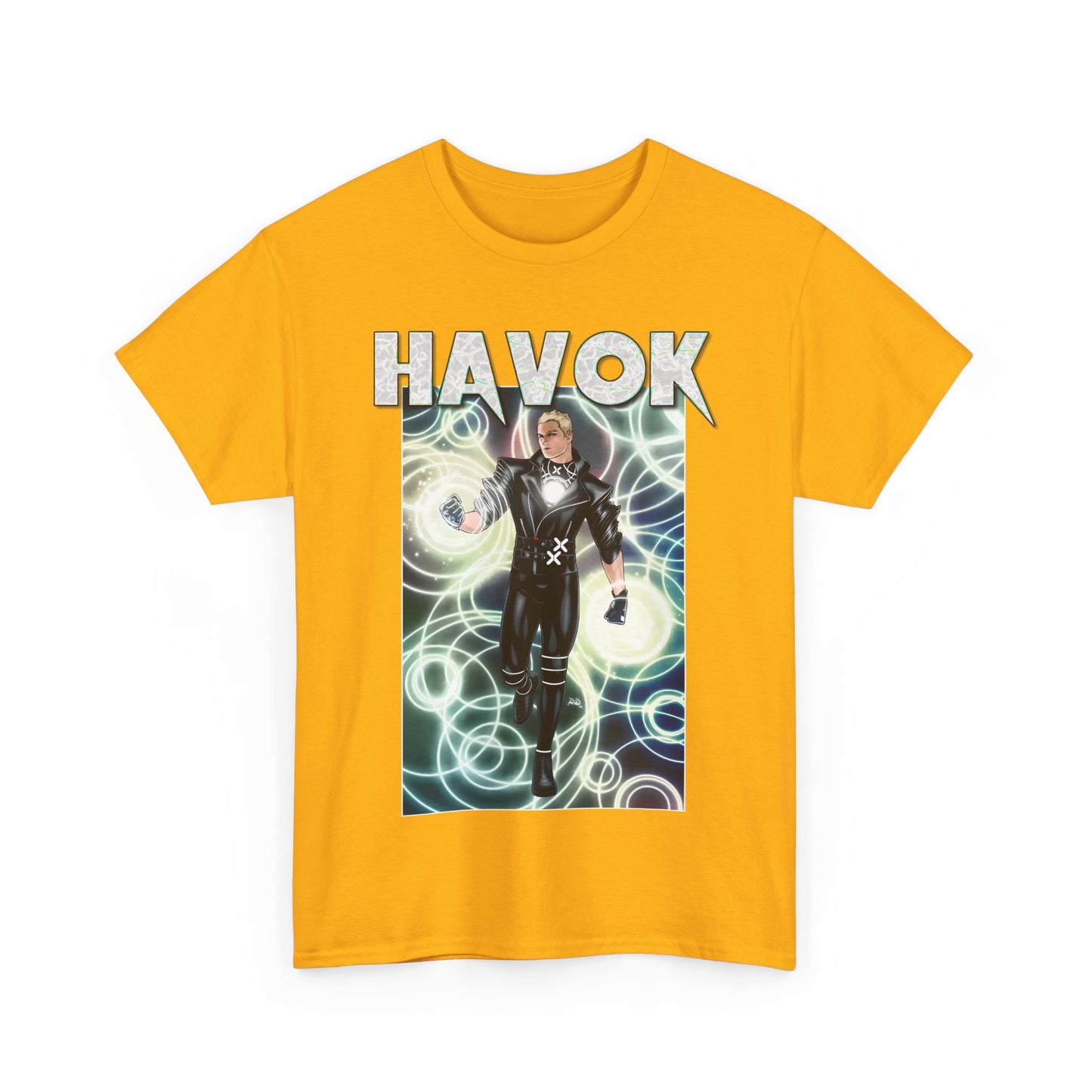 Havok T-Shirt - X-Men, X-Factor Member & Leader - Mutant Hero - Alex Summers, Brother to Scott Summers, Cyclops - Marvel Comics