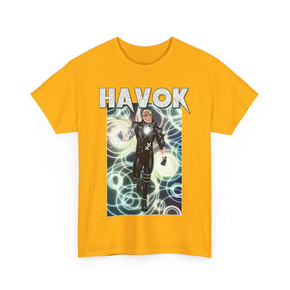 Havok T-Shirt - X-Men, X-Factor Member & Leader - Mutant Hero - Alex Summers, Brother to Scott Summers, Cyclops - Marvel Comics