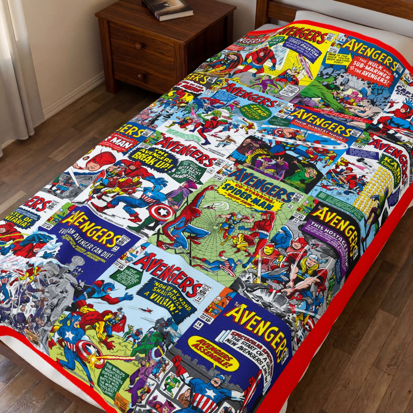 Avengers Blanket - Classic Silver Age Art - Marvel Comics - Soft & Comfy