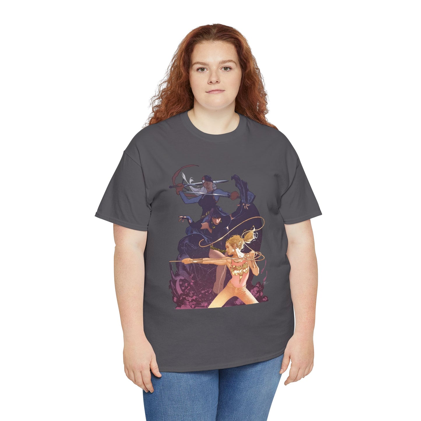 Raven, Wonder Girl, Ravager T-Shirt - Adam Hughes Art - Teen Titans #88 Variant Cover - DC Comics