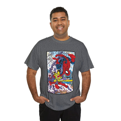 Spider-Man Vs Magneto T-Shirt - Erik Larsen Art - Marvel Comics