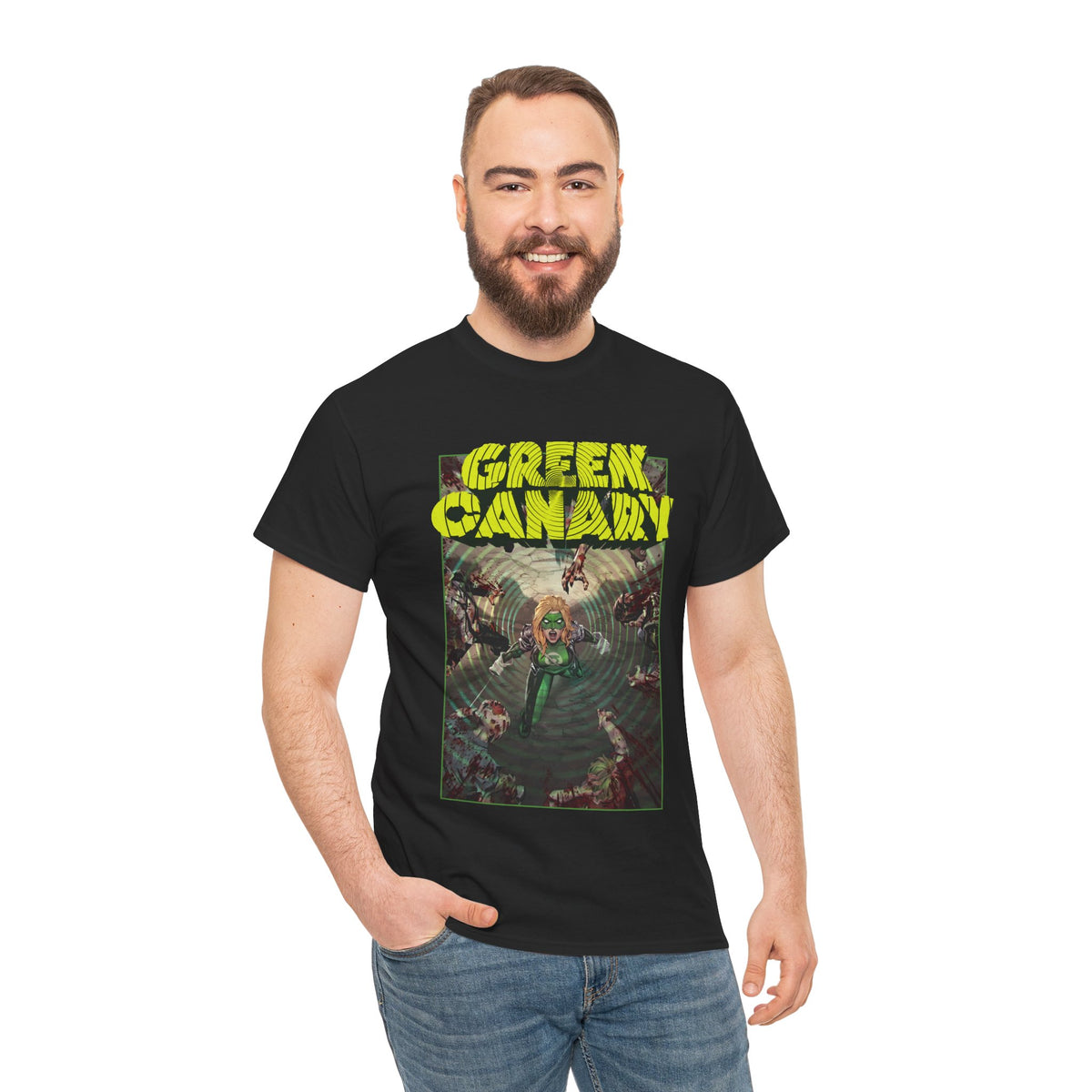Green Canary T-Shirt - DCeased: War of the Undead Gods #5 Variant Cover Art by Kael Ngu. - Dinah Lance - DC Comics