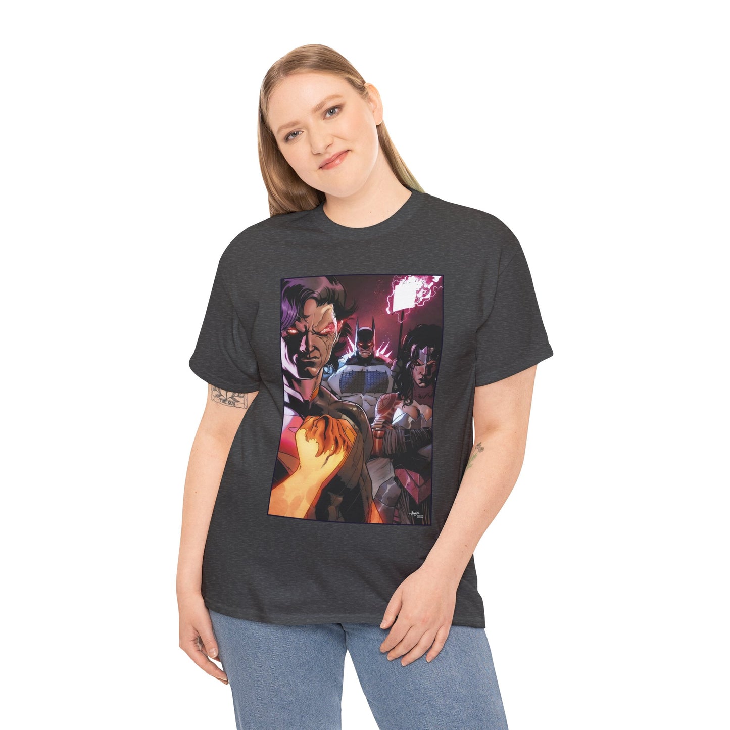 Absolute Trinity T-Shirt - Javier Fernandez Art - Superman, Batman, Wonder Woman - DC K.O. Variant Cover - DC Comics