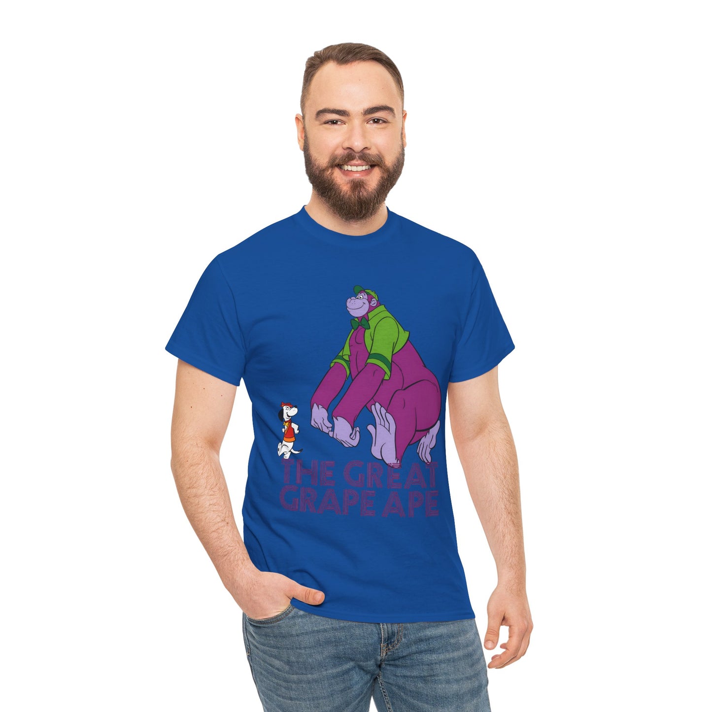 The Great Grape Ape T-Shirt - With Beegle Beagle - Hanna-Barbera Saturday Morning Cartoons 1970s
