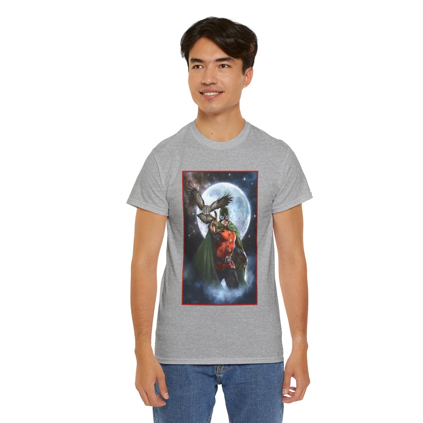 Doctor Mid-Nite T-Shirt - DC Comics - Golden Age Justice Society/JSA Member - Fleming Art