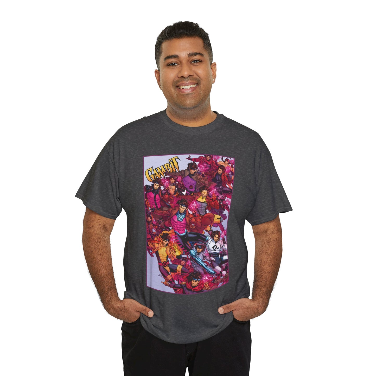 Gambit T-Shirt - Russell Dauterman Art - X-Men Member, Remy LeBeau - Marvel Comics