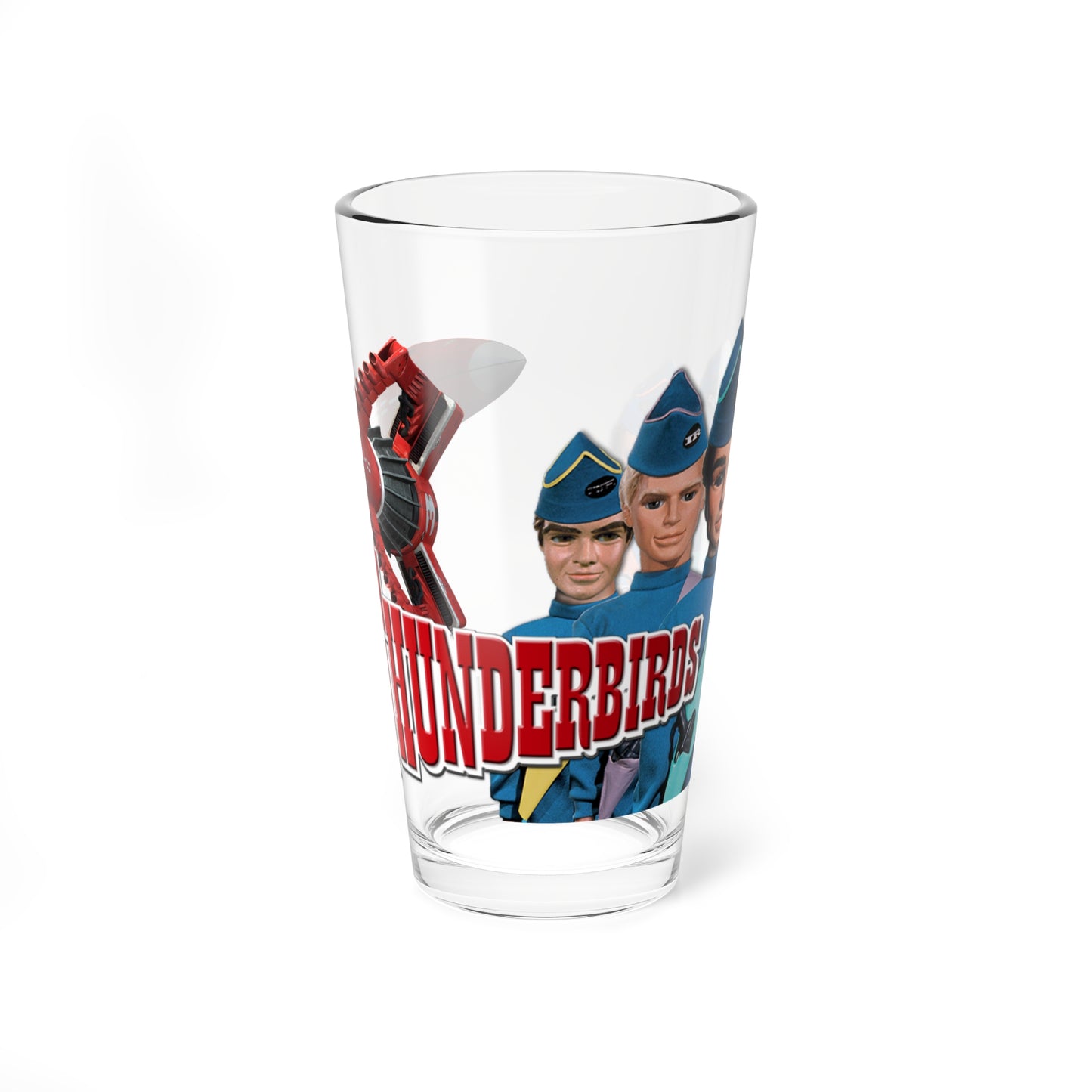 Thunderbirds Pint Glass, 16oz