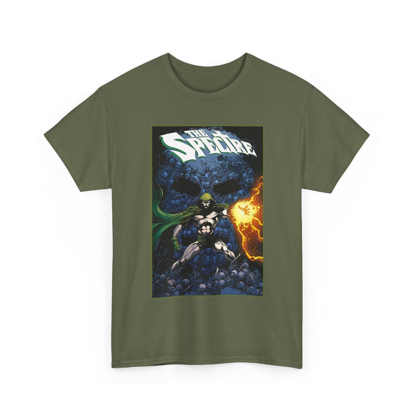 Spectre T-Shirt - Tom Mandrake Art - Jim Corrigan - 1980s Series - DC Comics