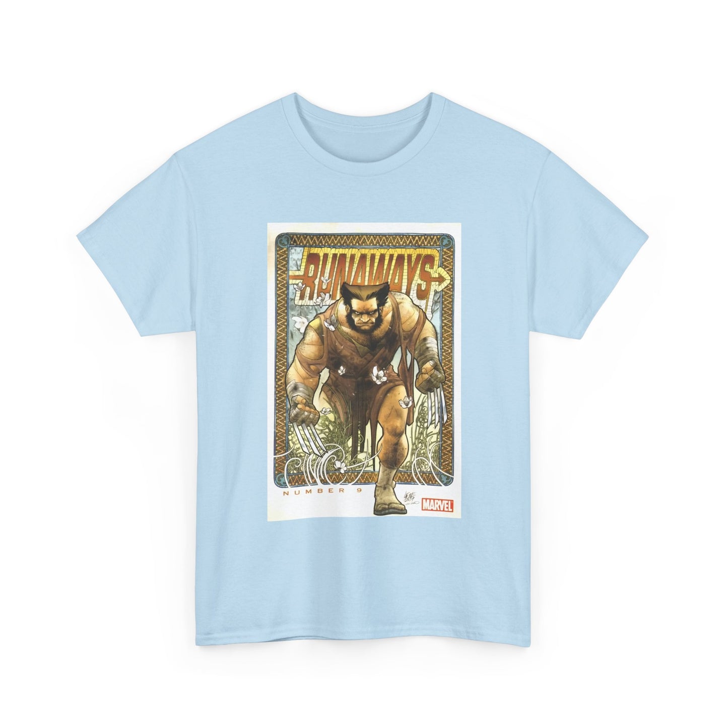 Wolverine T-Shirt - Runaways #9 Cover Art - Marvel Comics