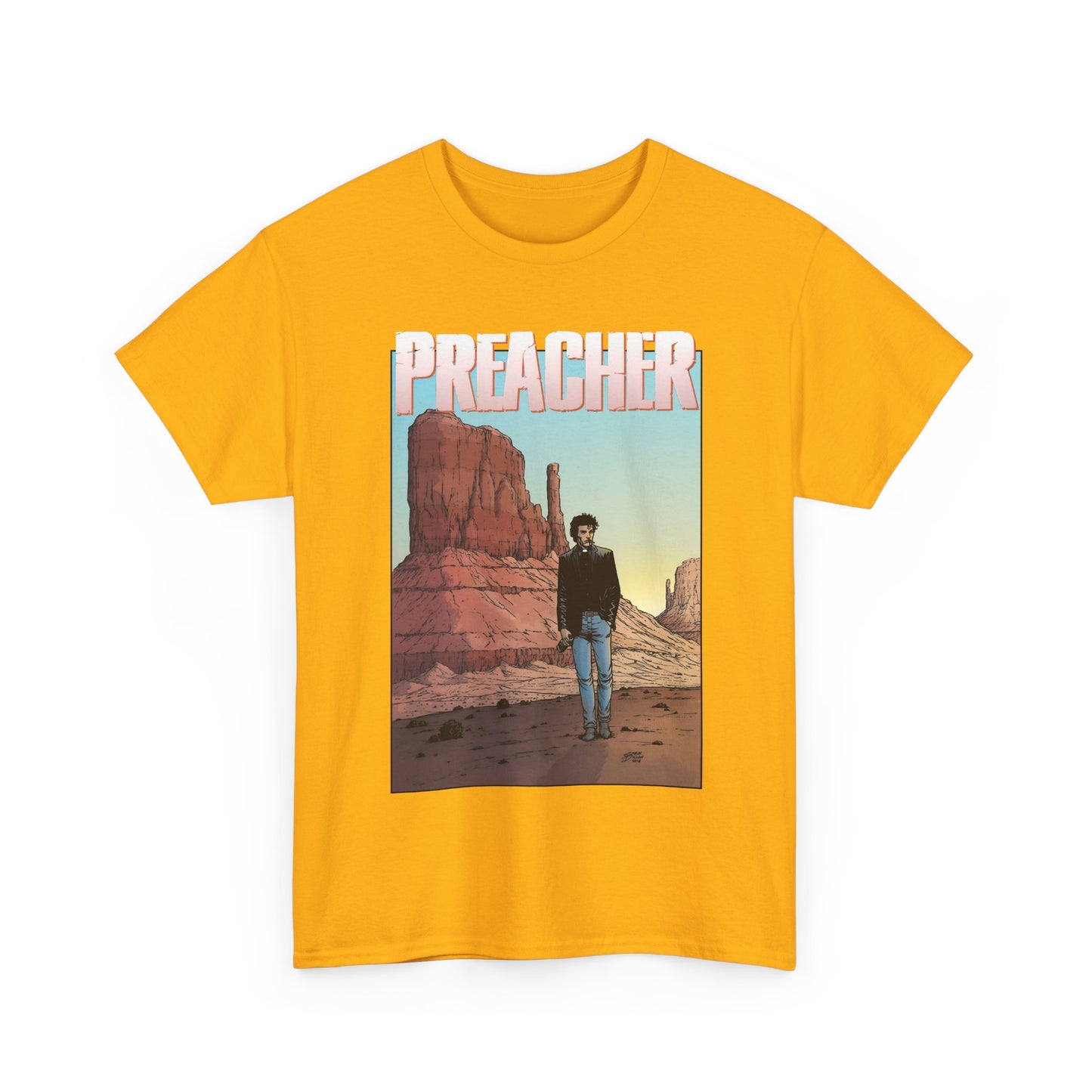 Preacher T-Shirt - Glenn Fabry Art - DC/Vertigo Comics