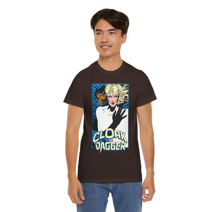 Cloak & Dagger T-Shirt - Popular 1980 Comic Book Duo - Marvel Comics