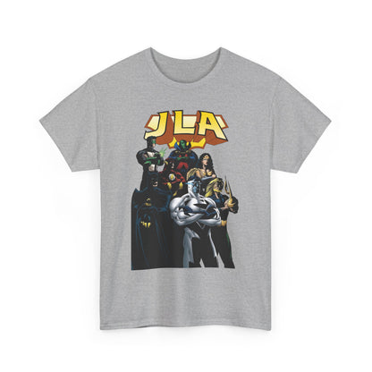 JLA T-Shirt - Howard Porter Art - Superman, Batman, Wonder Woman, Flash - DC Comics