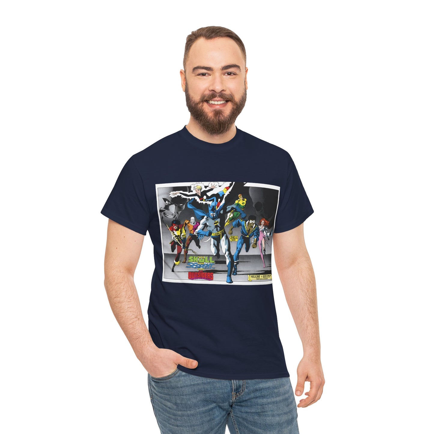 Batman and the Outsiders T-Shirt - Kevin Nowlan Promotional Art - DC Comics