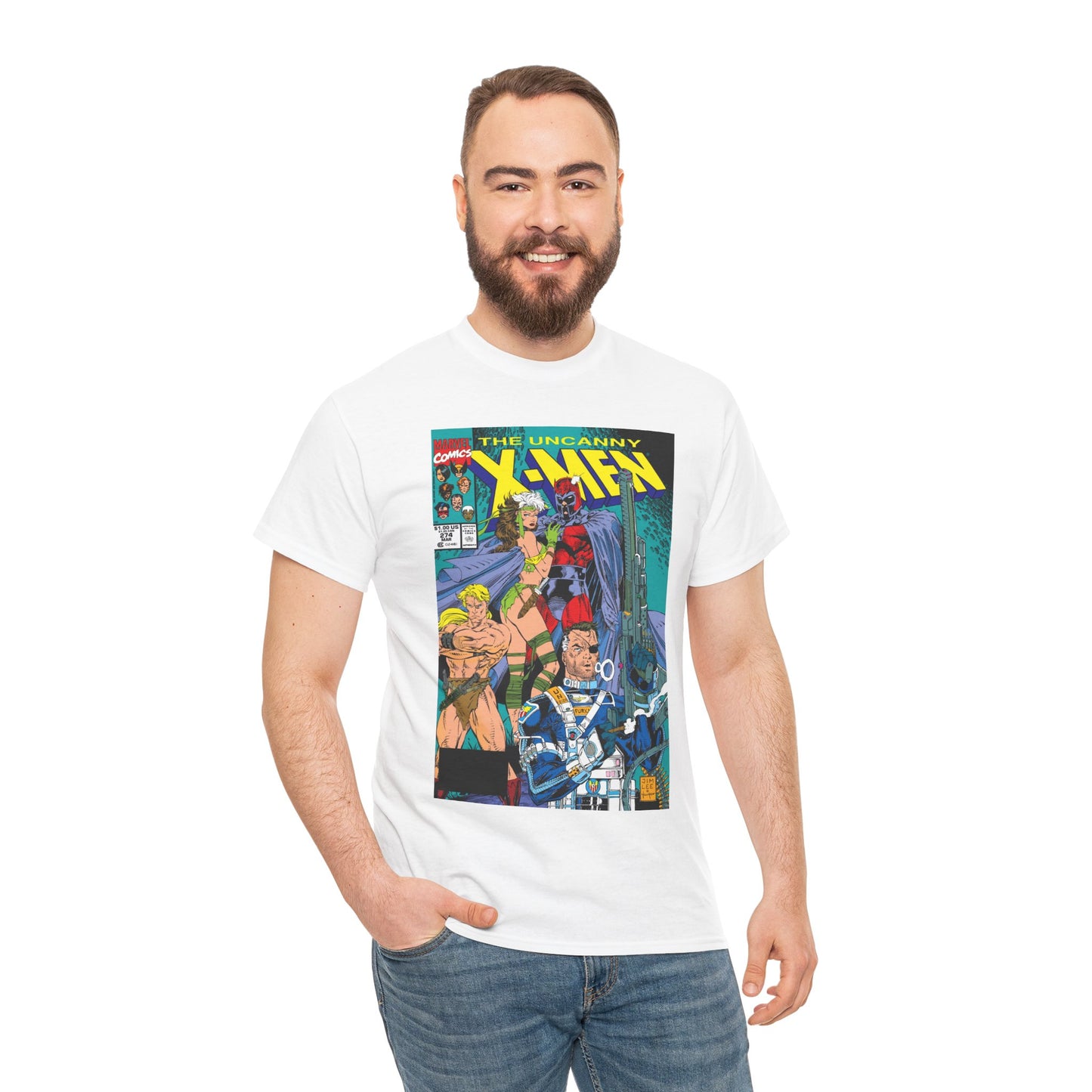 Uncanny X-Men #274 T-Shirt - Jim Lee Art - Marvel Comics
