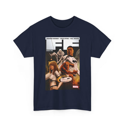 FF #1 T-Shirt - Steve Epting Art - Fantastic Four/Future Foundation - Spider-Man, Mr. Fantastic, Invisible Woman, The Thing - Marvel Comics