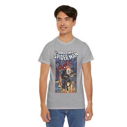 Amazing Spider-Man & Ghost Rider T-Shirt - Erik Larsen Art - Sinister Six - Marvel Comics