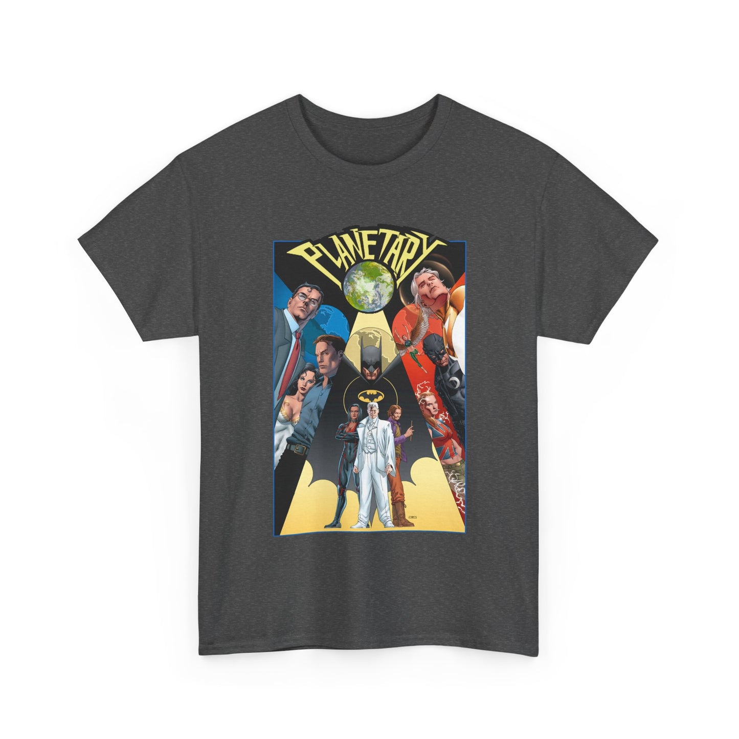 Planetary T-Shirt - The Drummer, Jakita Wagner & Elijah Snow - DC Comics/Wildstorm - Crossing Worlds - John Cassaday Art