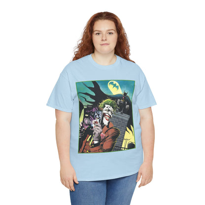 Batman T-Shirt - Brian Bolland Art - Killing Joke Promo - Vs The Joker - DC Comics