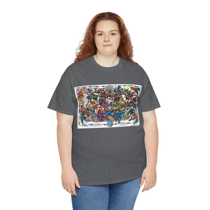 Avengers T-Shirt - George Perez Art - Poster Art of Basically Every Avenger - Marvel Comics
