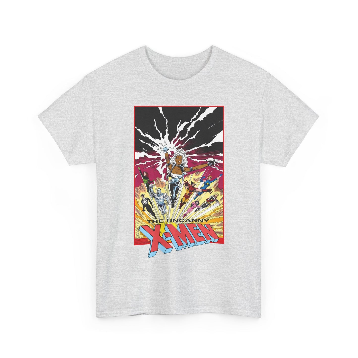 Uncanny X-Men T-Shirt - Marc Silvestri Art - Outback Era - Storm, Wolverine, Dazzler, Longshot, Psylocke, Rogue, Havok - Marvel Comics